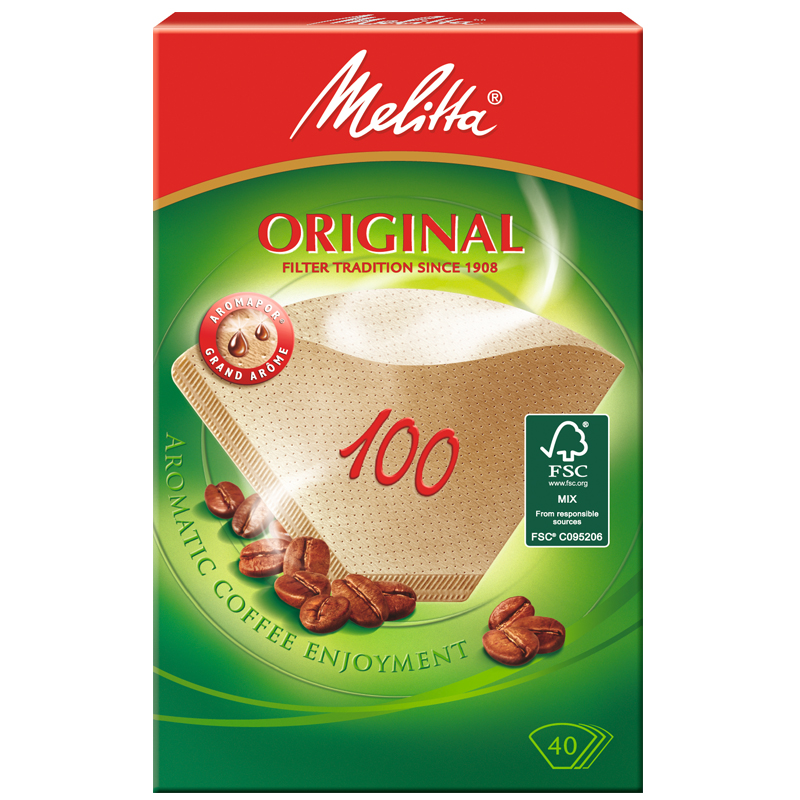 Melitta/美樂家 進(jìn)口100醇香咖啡濾紙 滴漏式咖啡機(jī)美式手沖