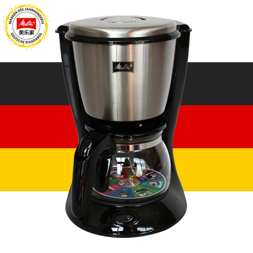 Melitta/美樂(lè)家 MKM533 滴漏式咖啡機(jī) 家用不銹鋼美式咖啡壺