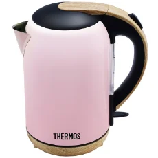 THERMOS/膳魔師 EHA-1313A電熱水壺304加厚不銹鋼防干燒開(kāi)水壺